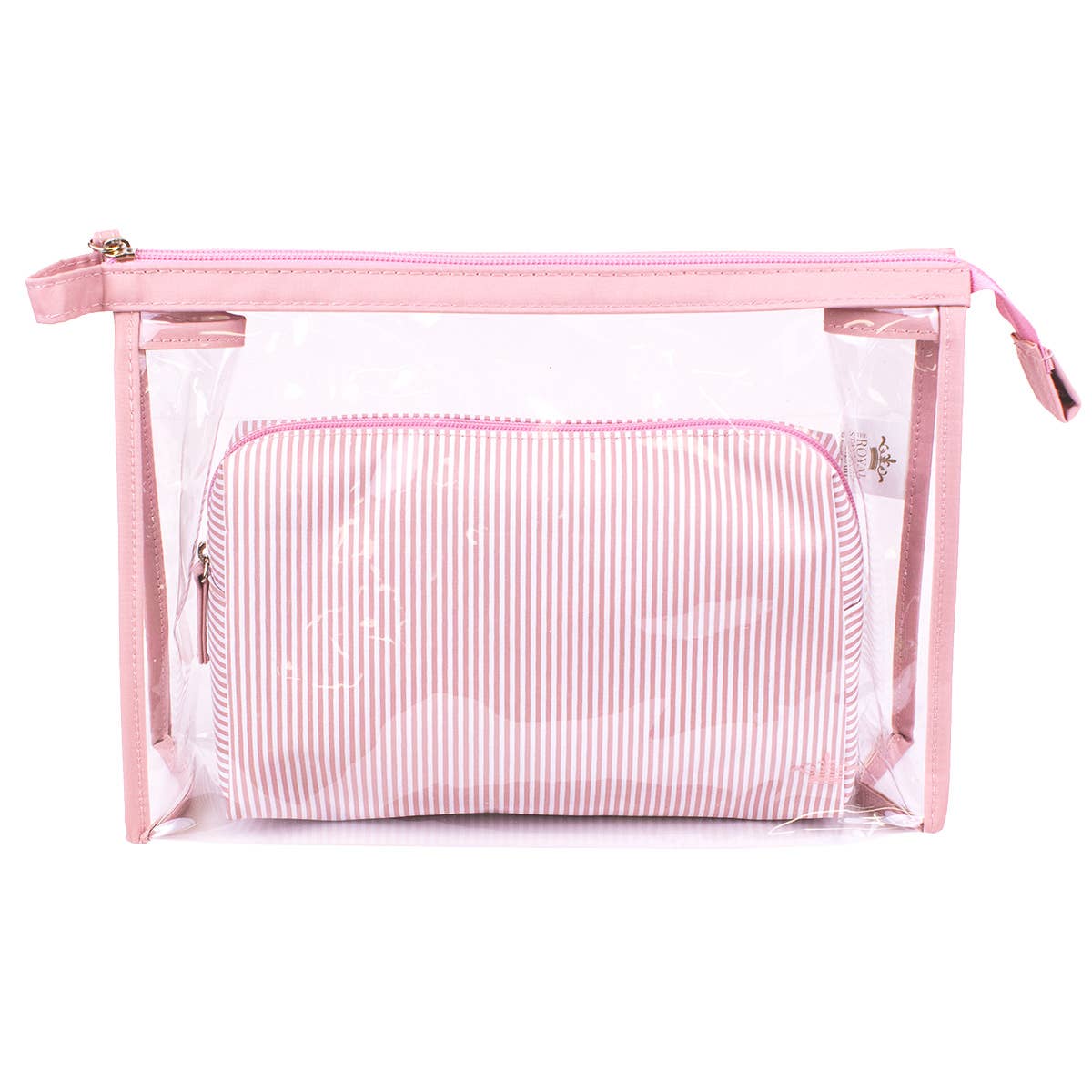 Mia Pink Cosmetic Bag Set