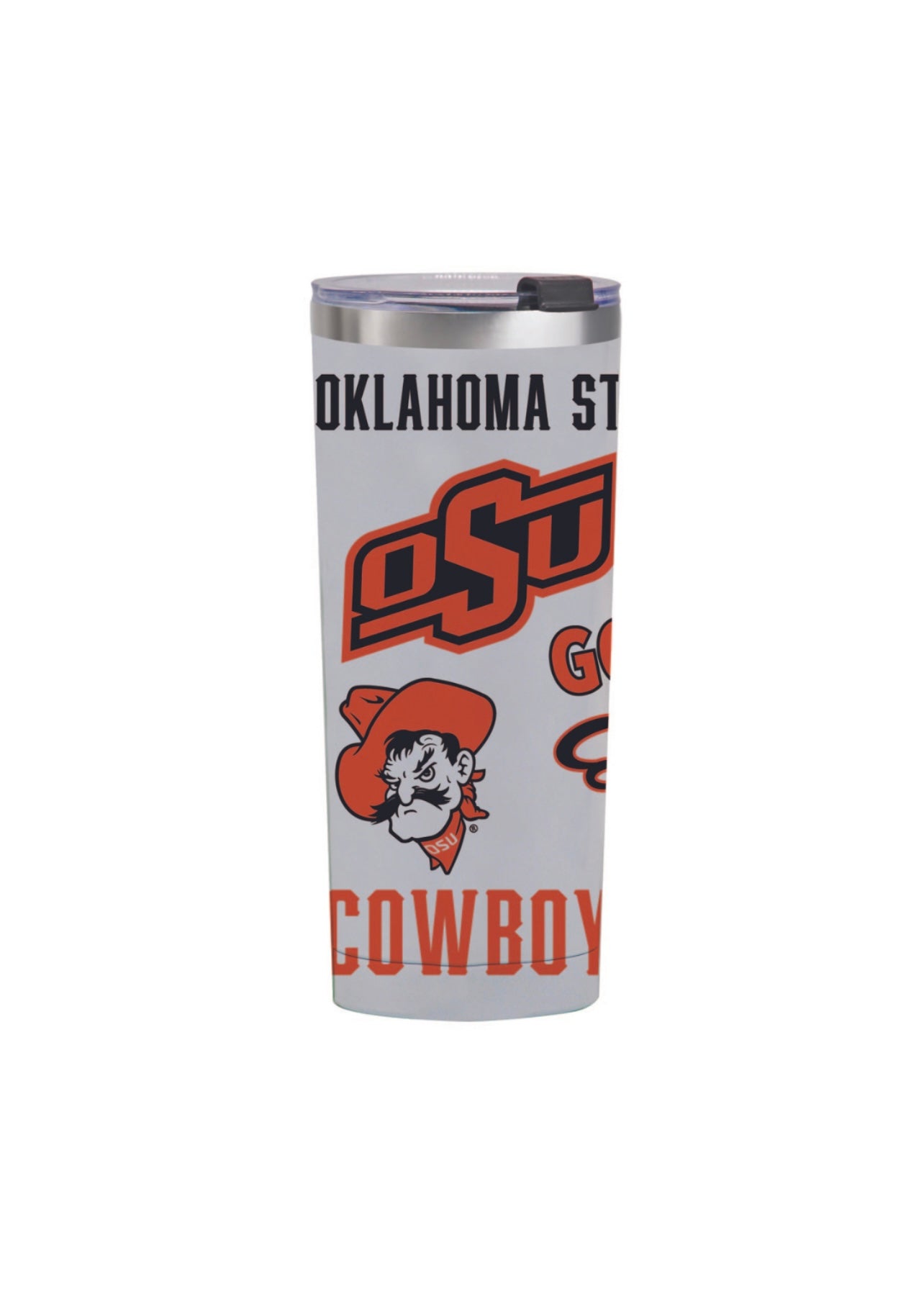 24oz Oklahoma State Cowboys Medley Stainless Steel Tumbler