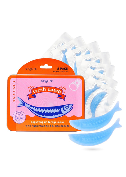 Fresh Catch De-Puffing Eye Patches | 8 Pack | Summer Edition