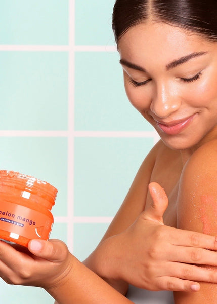 Watermelon Mango Exfoliating Body Scrub | Summer Self-Care