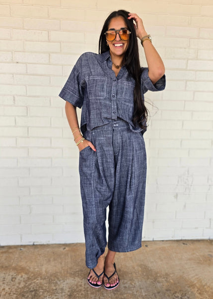 Always Right Linen Barrel Pant