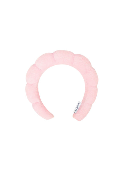 Bubble Skincare Headband For all Hair Types - Pink
