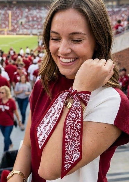 Skinny Scarf – Oklahoma Sooners