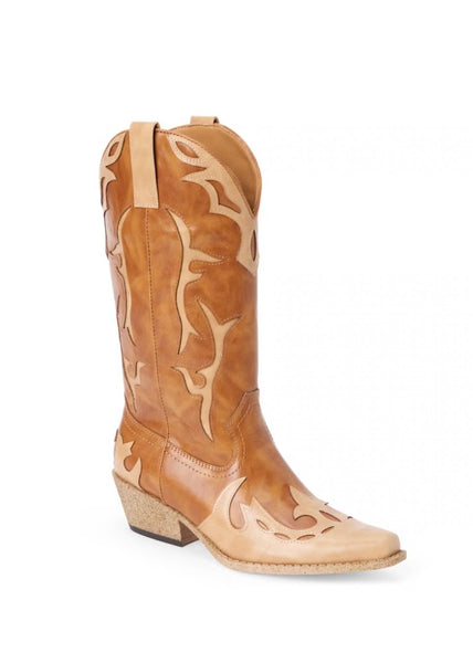 Matisse Wylie Tan/Natural Cowboy Boot