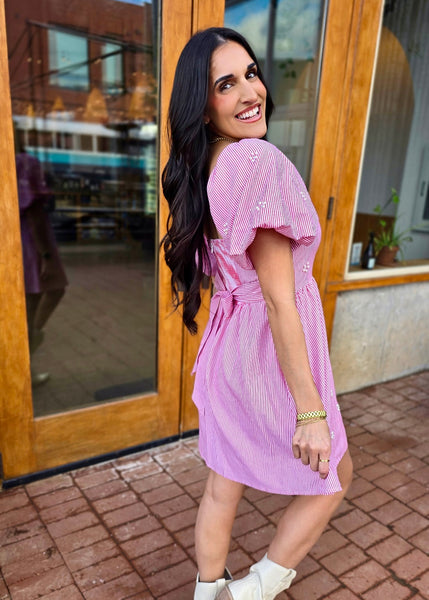 Ain't She Sweet Red Mini Dress