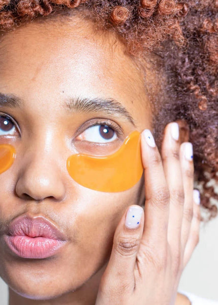 Vitamin C Hydrogel Undereye Patches with Plant Collagen |8Pk