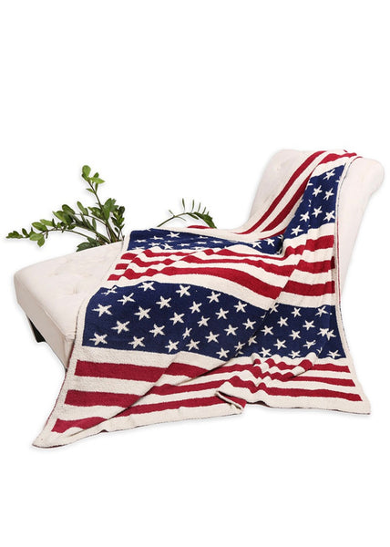 Luxury Soft American Flag Blanket