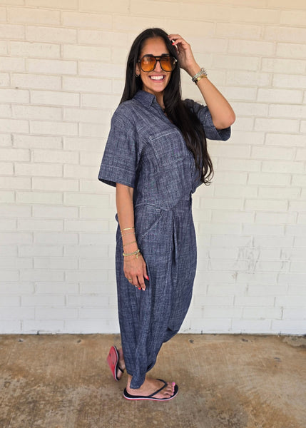 Always Right Linen Barrel Pant