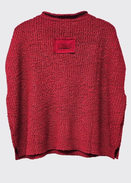 Sure Thing Crimson Sleeveless Sweater T