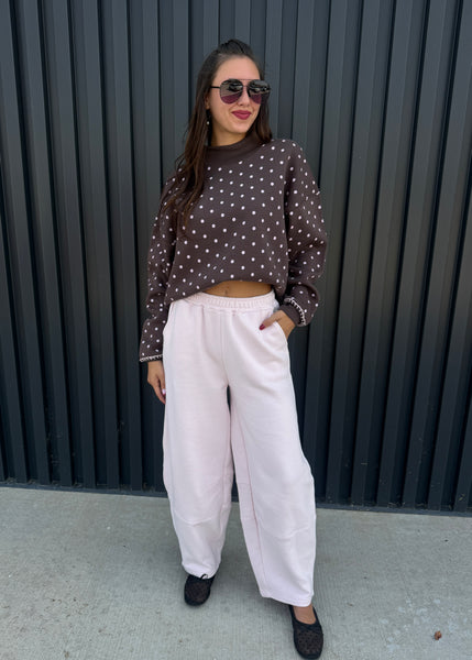 Calling All Comfort Pink Barrel Pants