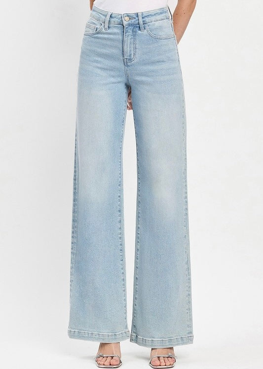 Forever Optimistic High Rise Wide Leg Jeans