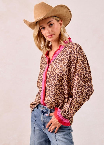 Perfection Plenty Leopard Print Top