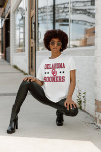 Oklahoma Sooners "To The Point" Flowy Tee