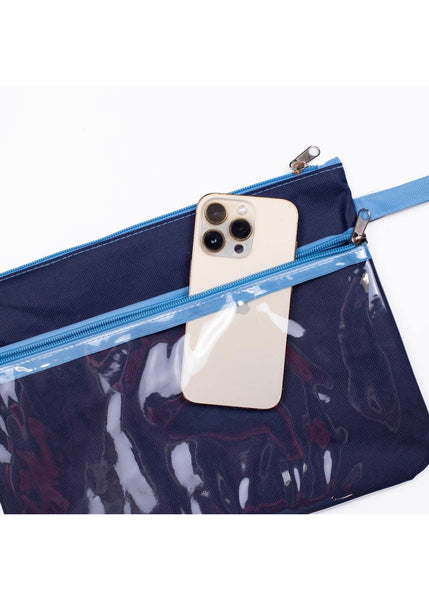 San Blas Crab Wet/Dry Bag   Navy/Palace   12x9