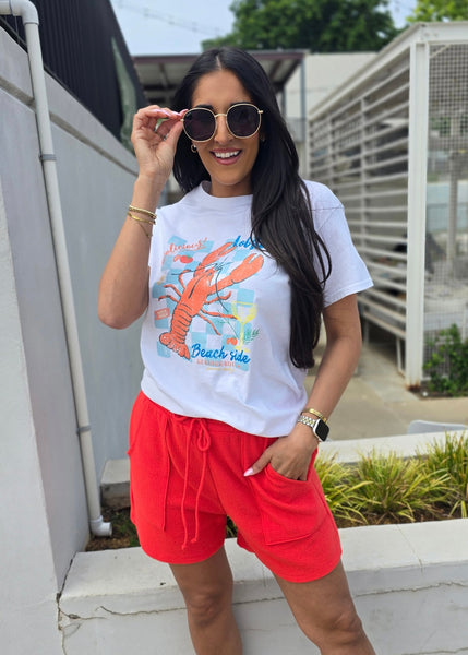 Beach Front Lobster Tee