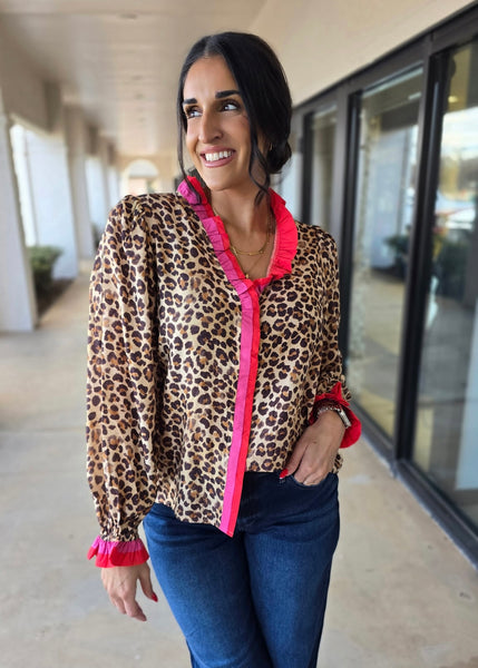 Perfection Plenty Leopard Print Top