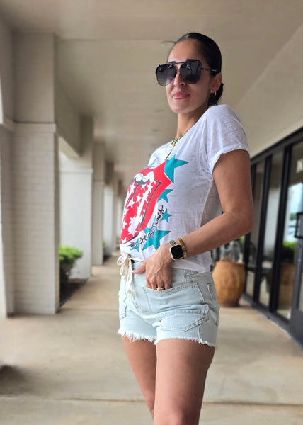 Rolling Stones Burn Out Tee