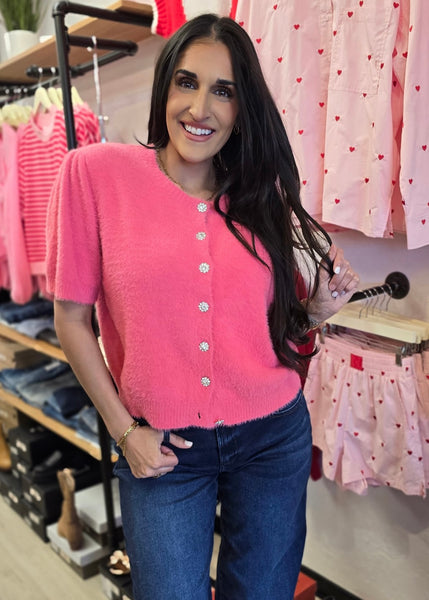 Something Sweet Pink Sweater Top