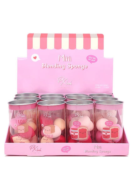 Mini Blending Pink Makeup Sponge Set