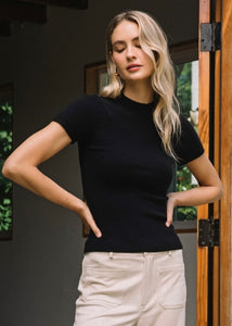 Every Day Is New Black Sweater Top