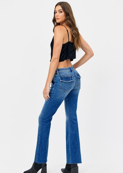 Happi Flare Front Pocket Jeans