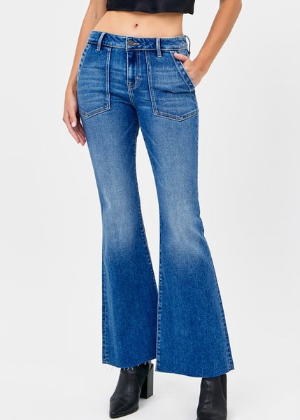 Happi Flare Front Pocket Jeans