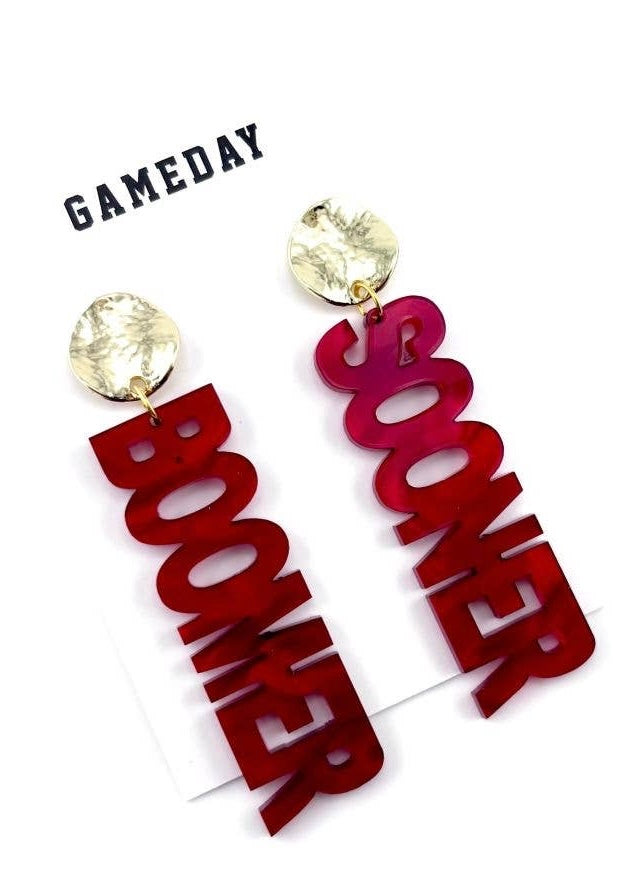 Boomer Sooners Earrings