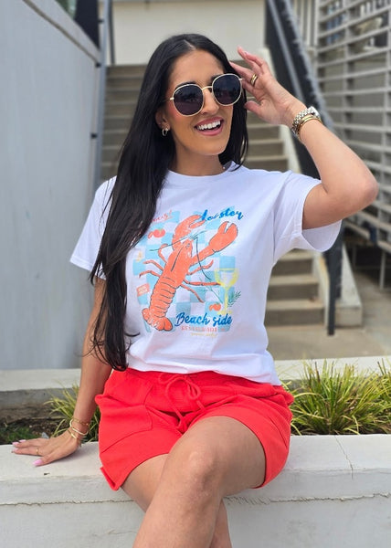 Beach Front Lobster Tee
