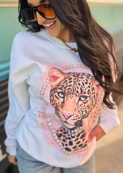 Leopards & Bows Sweatshirt