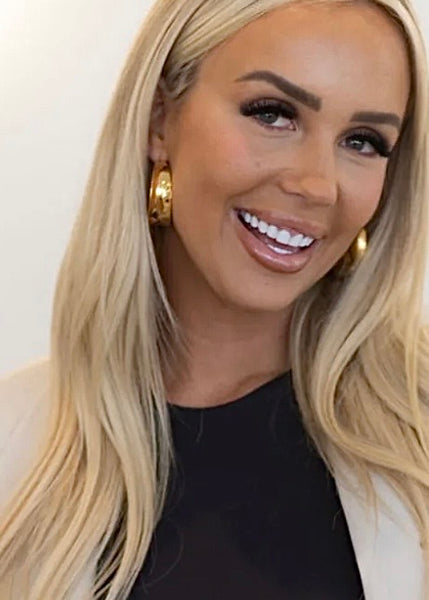 Harlow Hoop Earrings Gold or Silver