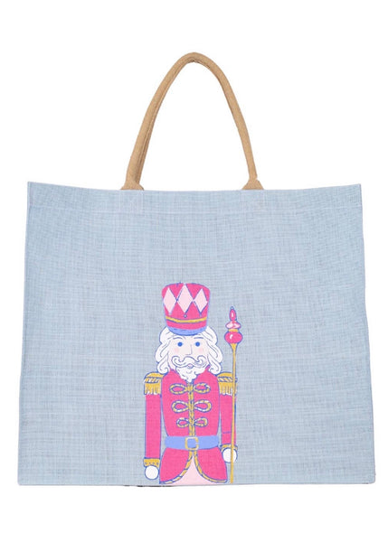 Candy Nutcracker Carryall Tote 22x19x8