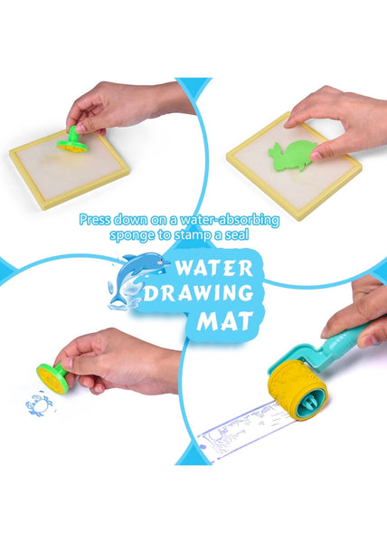 Water Doodle Drawing Mat Art Supplies Coloring Painting