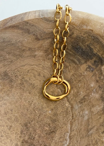 Scotty Gold Necklace