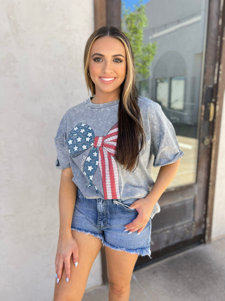 Stars, Stripes and Bows Graphic Tee
