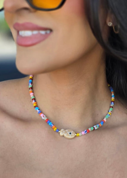 Fish Colorful Beaded Necklace