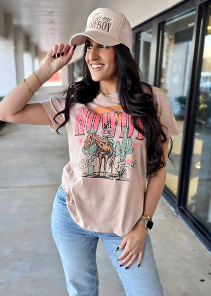 "Howdy" Cowboy Graphic Tee