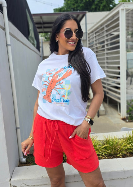Beach Front Lobster Tee