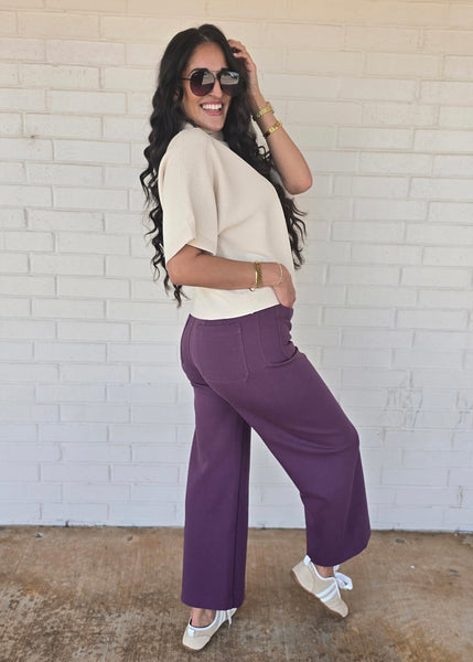 Successful Days Deep Purple Trouser Pant