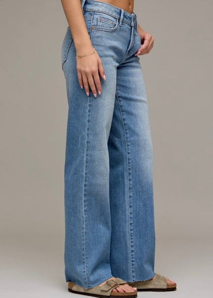 Ryan Low Rise Classic Straight Leg Jeans