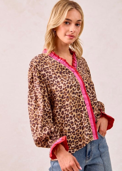 Perfection Plenty Leopard Print Top