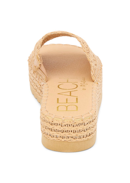 Matisse Del Mar Camel Platform Sandal