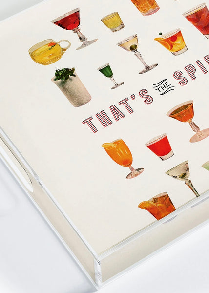 Deny Designs:  Tyler Varsell's Thats The Spirit Acrylic Tray-Medium