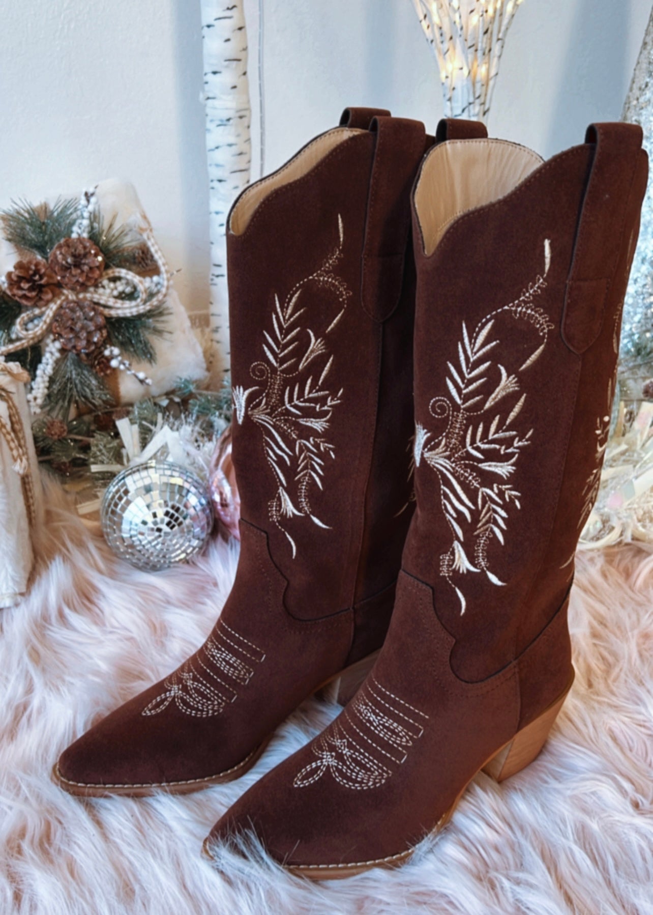 Sammie Brown Flora Cowgirl Boots
