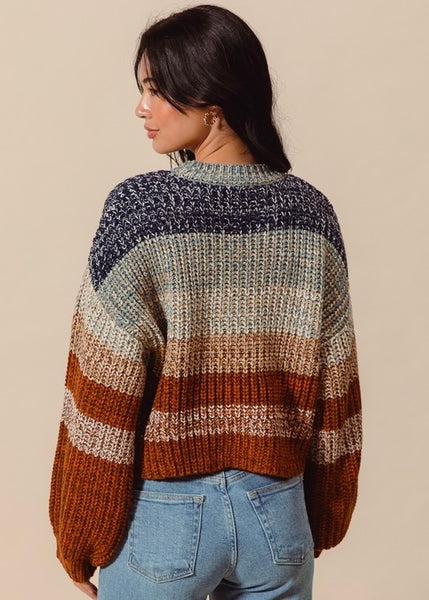 Rustic Mountain Girl Sweater Top