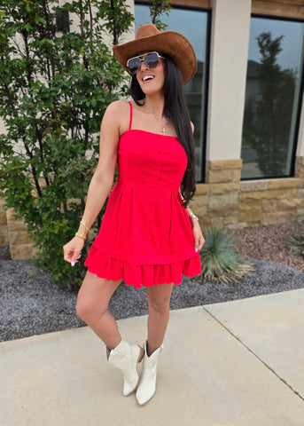 red mini dress gameday Red Gameday Styles