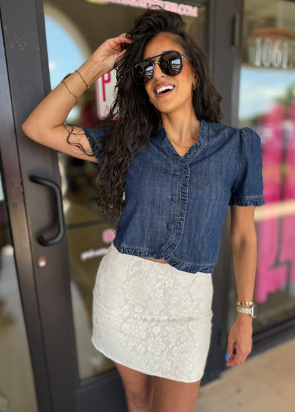 You're The One Denim Top