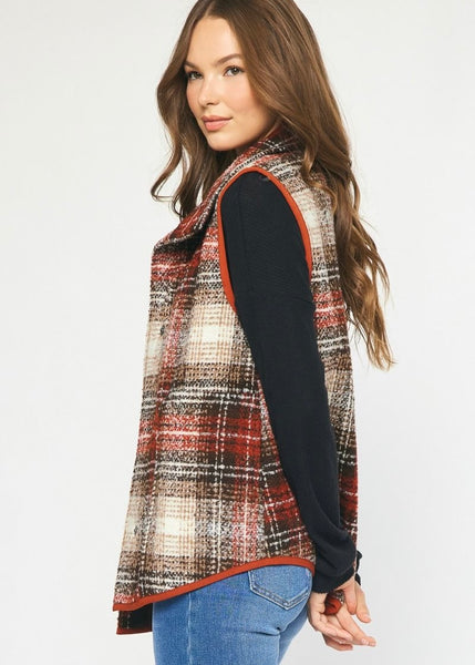 Nothing But The Truth Tweed Vest