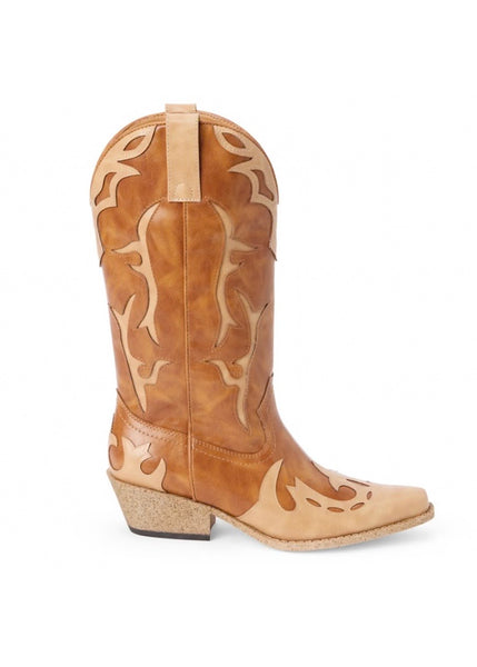 Matisse Wylie Tan/Natural Cowboy Boot