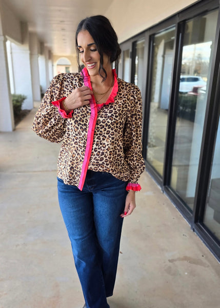 Perfection Plenty Leopard Print Top