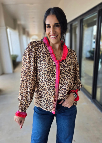 Perfection Plenty Leopard Print Top